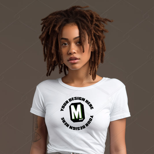 White TShirt Model Mockup