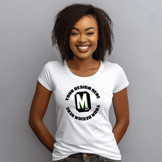 White TShirt Model Mockup