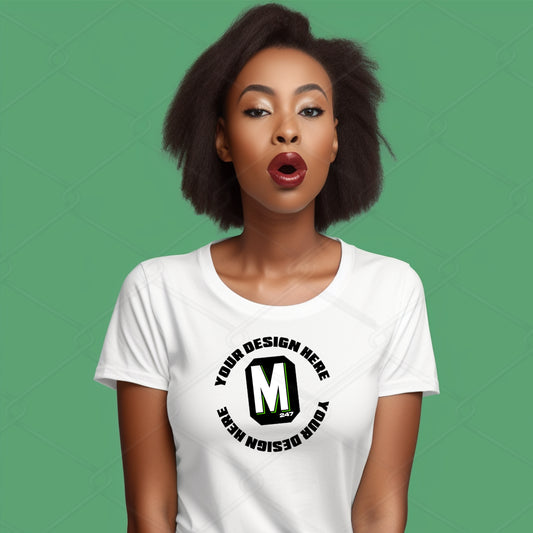 White TShirt Model Mockup