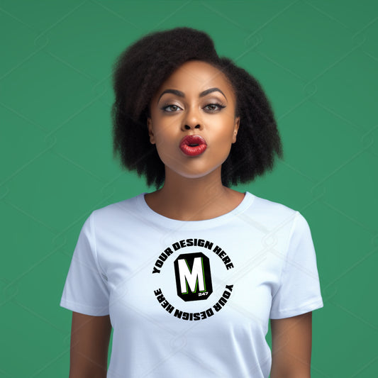 White TShirt Model Mockup