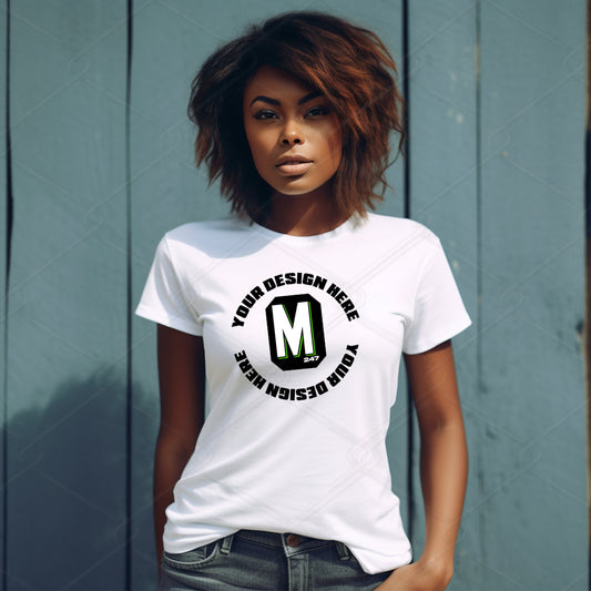 White TShirt Model Mockup