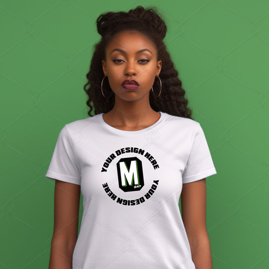 White TShirt Model Mockup