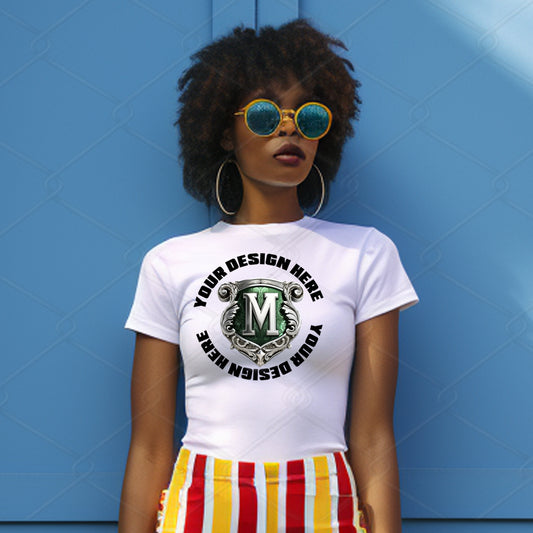 White TShirt Model Mockup