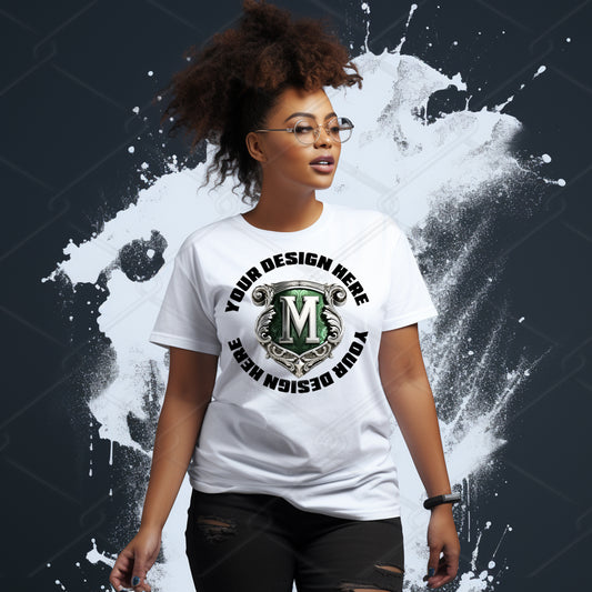 White TShirt Model Mockup